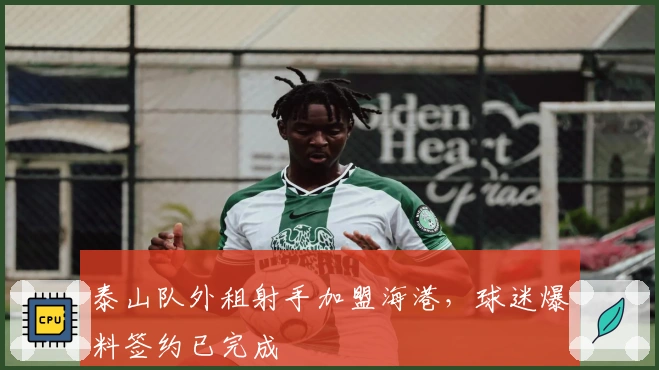 泰山队外租射手加盟海港，球迷爆料签约已完成